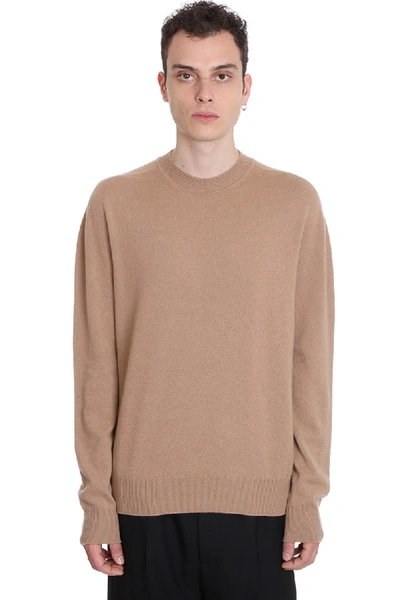 Shop Jil Sander Knitwear In Brown Cashmere