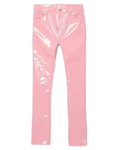 Shop Maison Margiela Casual Pants In Pink