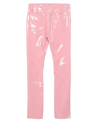 Shop Maison Margiela Casual Pants In Pink