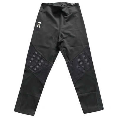 Pre-owned Fendi Black Cloth Trousers