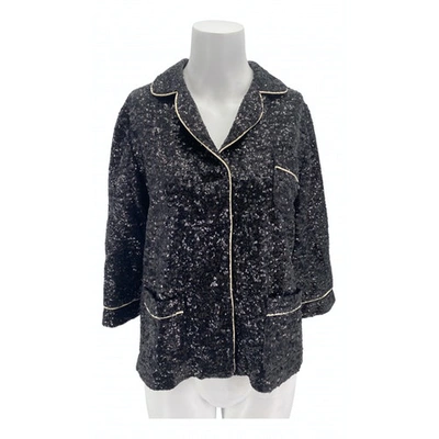 Pre-owned In The Mood For Love Black Glitter Jacket