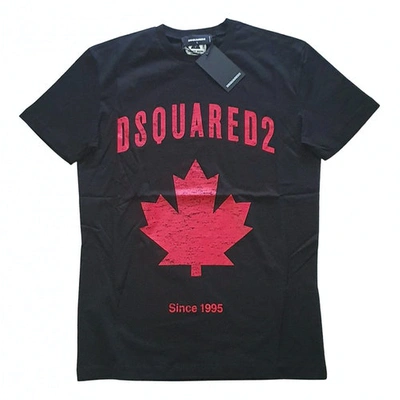 Pre-owned Dsquared2 Black Cotton T-shirts
