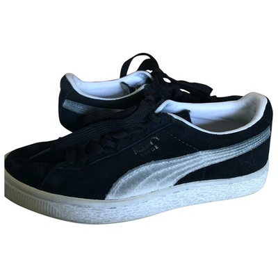 Pre-owned Puma Trainers In Black