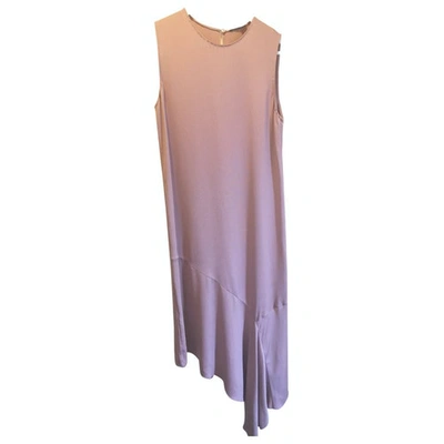 Pre-owned Joseph Pink Silk Dress