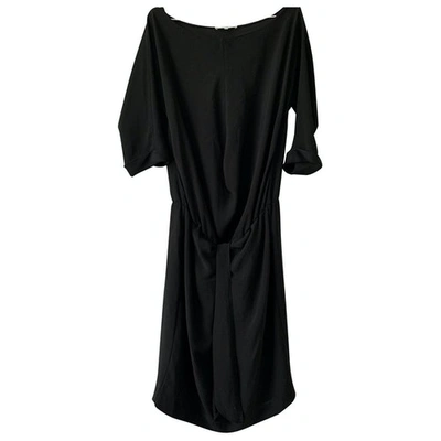 Pre-owned Carven Mid-length Dress In Black