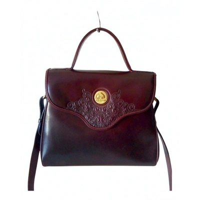 Pre-owned Zenith Burgundy Leather Handbag