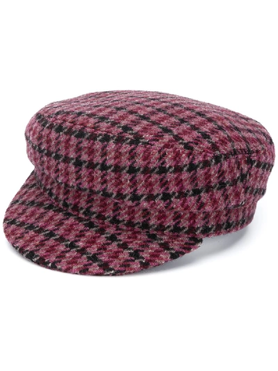 Shop Isabel Marant Evie Wool Hat In Red