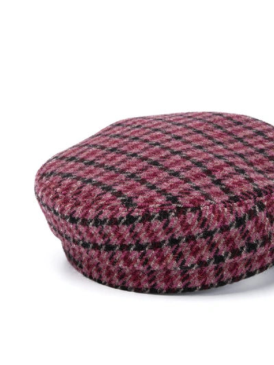 Shop Isabel Marant Evie Wool Hat In Red