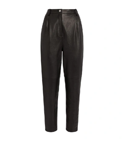 Shop Magda Butrym Leather Trousers