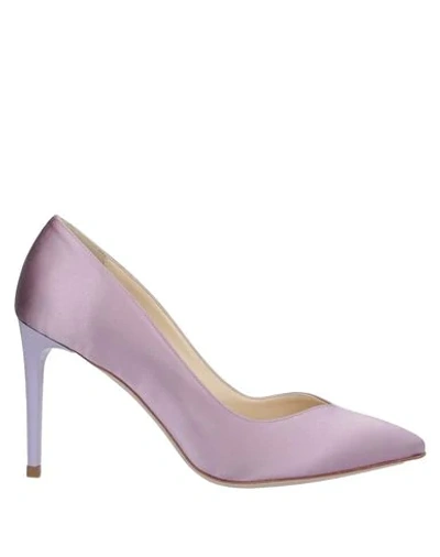 Shop Gianni Marra Pump In Lilac