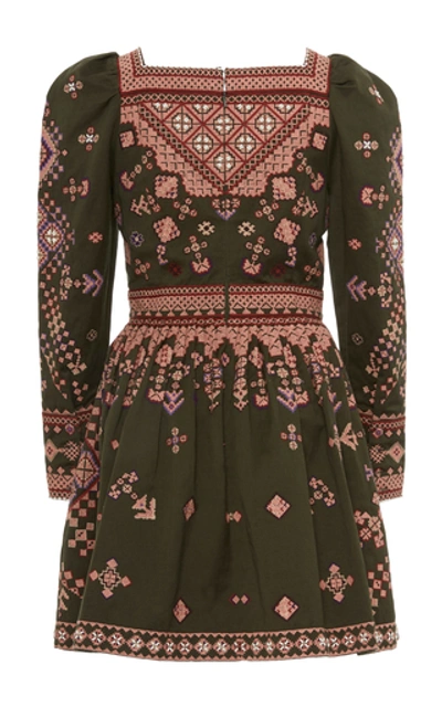 Shop Ulla Johnson Adilah Cotton Dress In Print