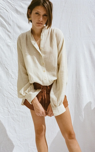 Shop All That Remains Jane Shorts In Brown
