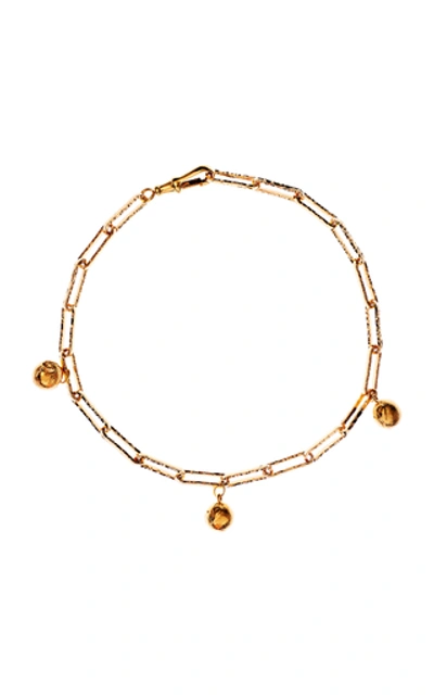 Shop Alighieri The Anchor In The Storm 24k Gold-plated Choker