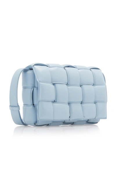 Shop Bottega Veneta Padded Cassette Bag In Blue