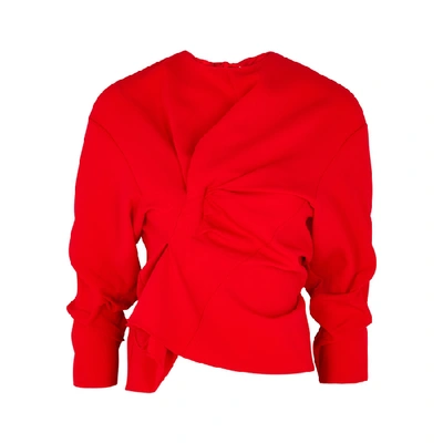 Shop A.w.a.k.e. Red Ruched Cady Top