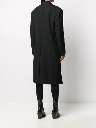 Shop Junya Watanabe Double-breasted Tailored Coat In Black