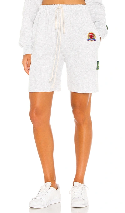 Shop Danzy Classic Collection Shorts In Vintage Grey