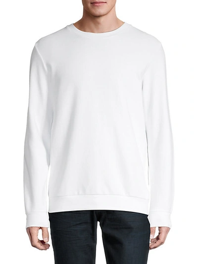 Shop Theory Men's Danen Sweatshirt In White