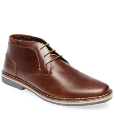 Shop Steve Madden Men's Harken Chukka Boots In Cognac