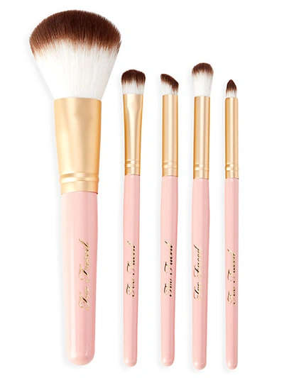 Shop Too Faced The Absolute Essentials 5-piece Face & Eye Makeup Brush Set