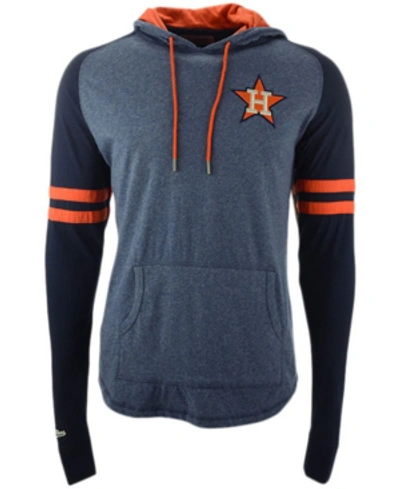Mitchell & Ness Houston Astros Midweight Appliqué Hoodie in Blue for Men