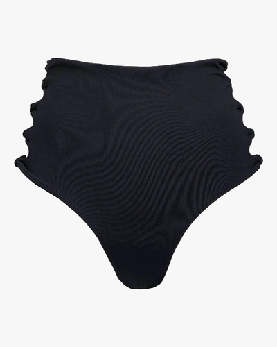 Shop Lvhr Women's Madison High-waist Bikini Bottom In Black