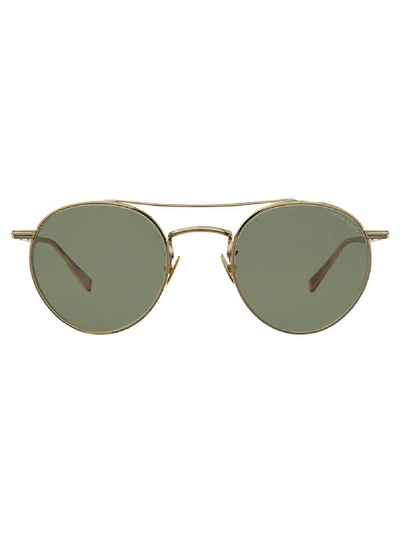 Shop Mr Leight Rimowa X Glco Gold Sunglasses