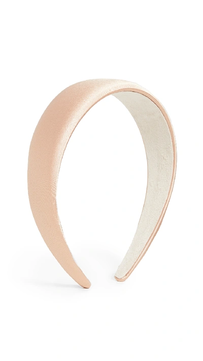 Shop Shashi Lady Headband In Nude