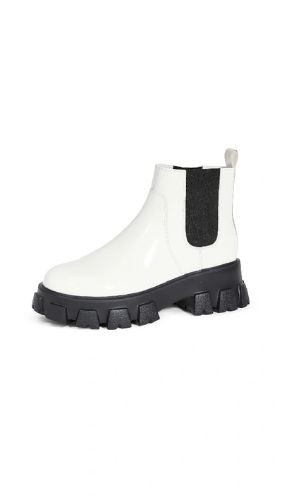 Shop Villa Rouge Packer Chelsea Boots In Off-white