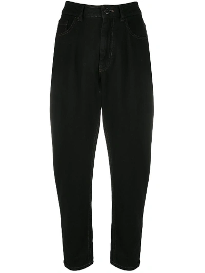 Shop Brunello Cucinelli Slouchy Fit Jeans In Black