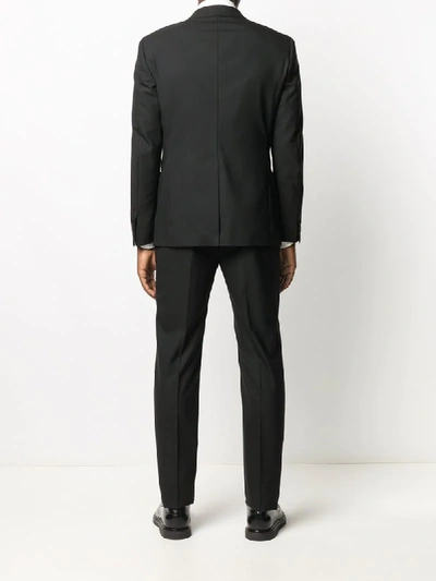 Shop Tonello Two-piece Smoking Suit In Black