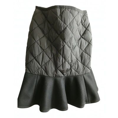 Pre-owned Moncler Black Skirt