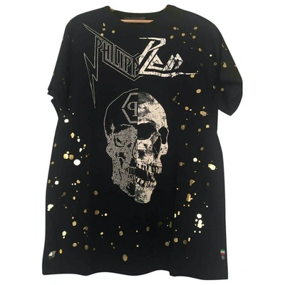 Pre-owned Philipp Plein Black Cotton T-shirts