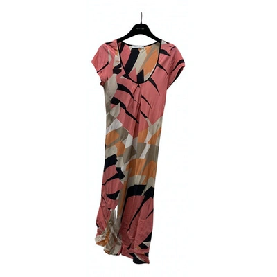 Pre-owned Marella Multicolour Silk Dress