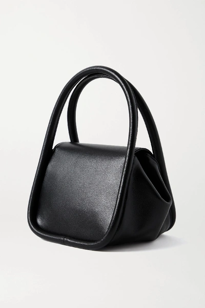 Shop Gu_de Love Leather Tote In Black