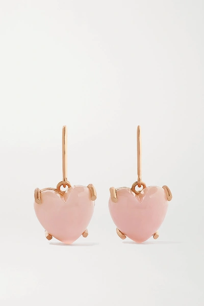 Irene Neuwirth Love 18-karat Rose Gold Opal Earrings In Rose Gold