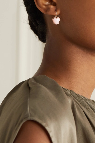 Irene Neuwirth Love 18-karat Rose Gold Opal Earrings In Rose Gold
