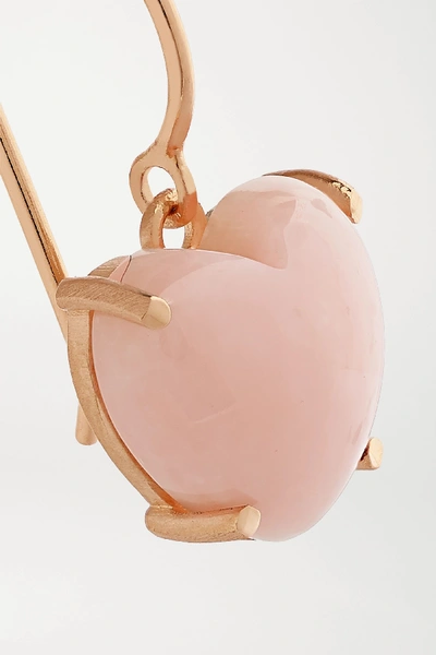 Irene Neuwirth Love 18-karat Rose Gold Opal Earrings In Rose Gold