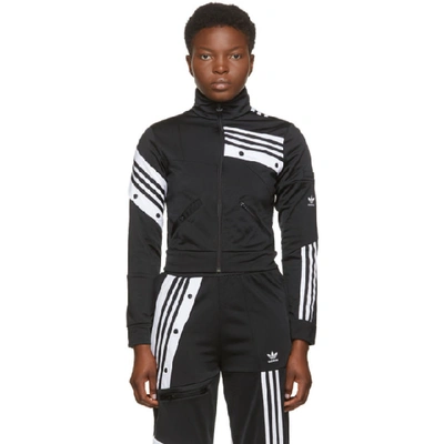 Shop Adidas Originals Black Daniëlle Cathari Edition Track Jacket In Black/white