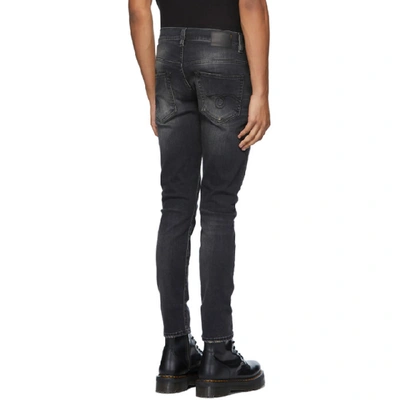 Shop R13 Black Boy Repeat Jeans In Orion Black