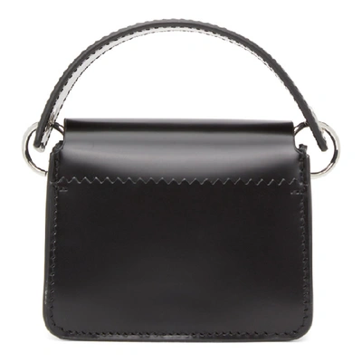 Shop Kara Black Micro Pinch Shoulder Bag