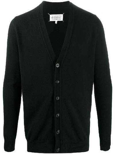 Shop Maison Margiela Wool Cardigan