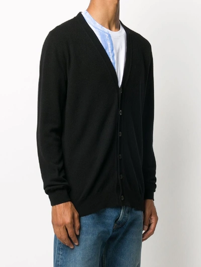 Shop Maison Margiela Wool Cardigan