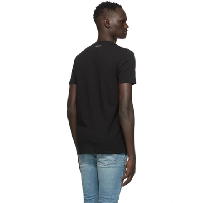 Shop Dsquared2 Two-pack Black V-neck T-shirts In 200 Black