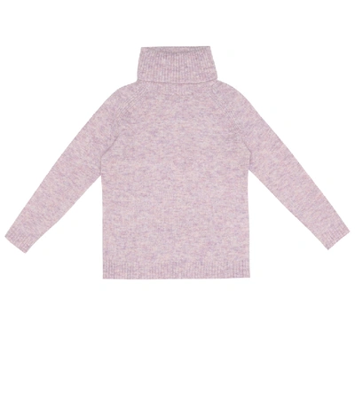 Shop Morley Cozy Alpaca And Wool-blend Sweater In Purple