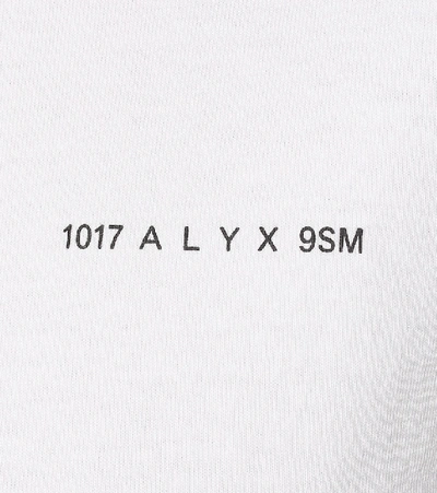 Shop Alyx Cotton Logo T-shirt In White