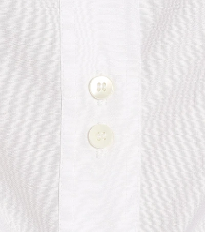 Shop Maison Margiela Cotton Shirt In White