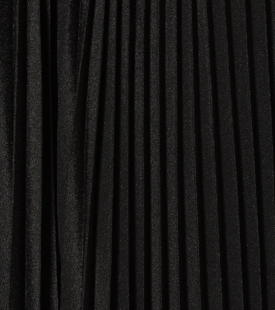 Shop Polo Ralph Lauren Pleated Midi Skirt In Black