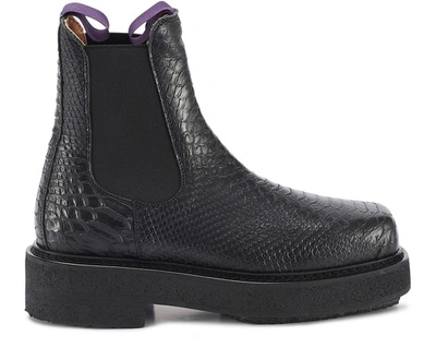 Shop Eytys Ortega Ankle Boots In Black