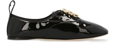 Shop Loewe Soft Derby Anaram In Black